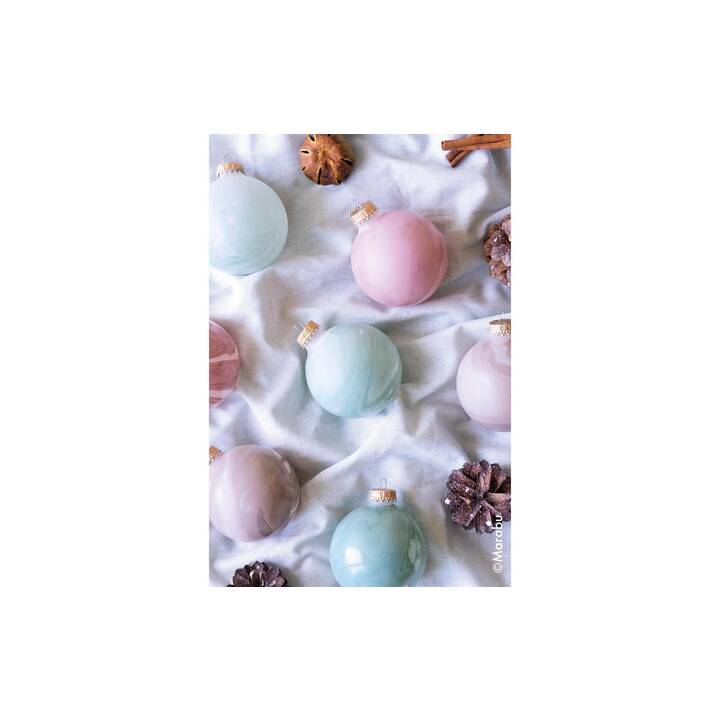 MARABU Vernice creativa Easy Marble Set (6 x 15 ml, Multicolore)