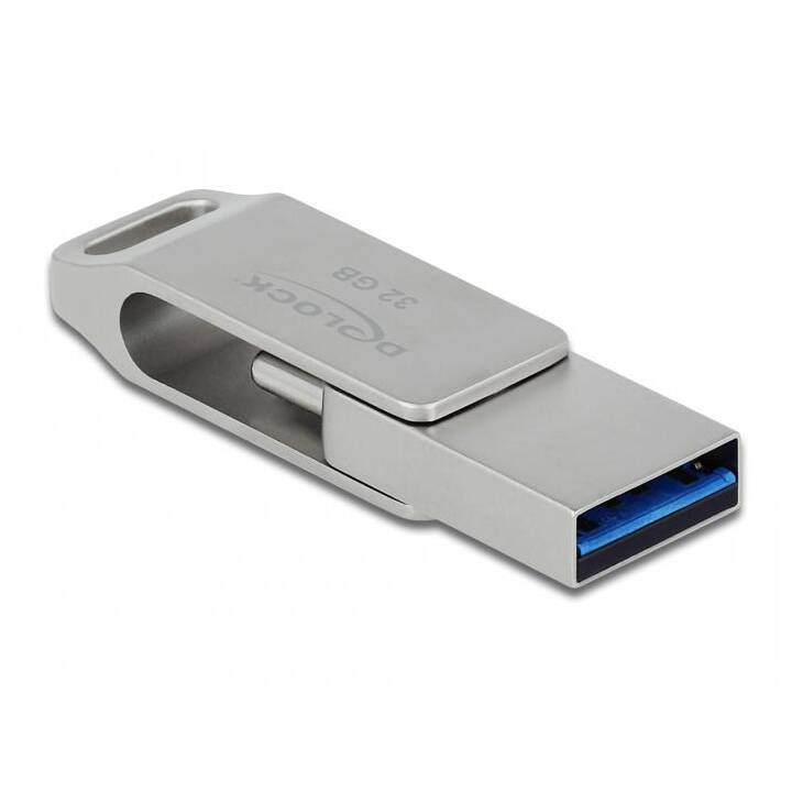 DELOCK 54074 (32 GB, USB 3.0 de type A, USB 3.0 de type C)