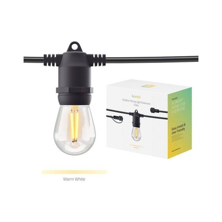 HOMBLI Lichterkette Smart Light (10 Glühbirnen, 500 cm)