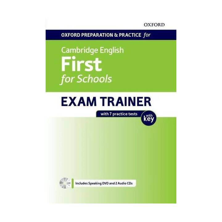Oxford Preparation and Practice for Cambridge English: First for Schools Exam Trainer Student's Book Pack with Key