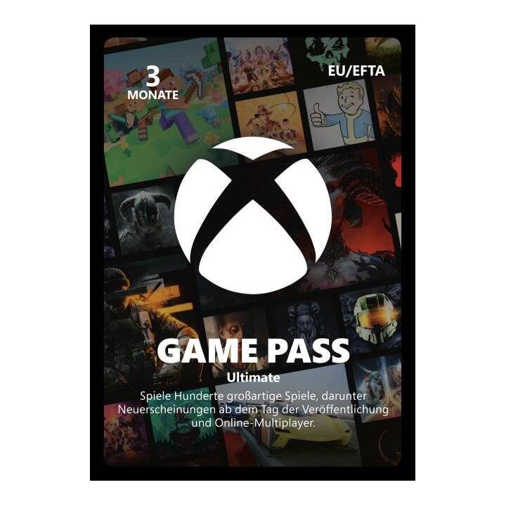 Xbox Game Pass Ultimate 3 Monate (ESD, DE, FR)