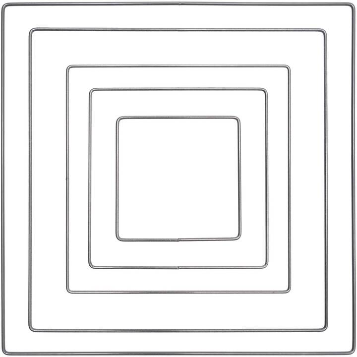 RICO DESIGN Anello di metallo (Metallo, 30 cm)