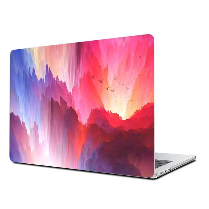 EG Coque rigide (MacBook Air 13" M2 2022, Rouge)