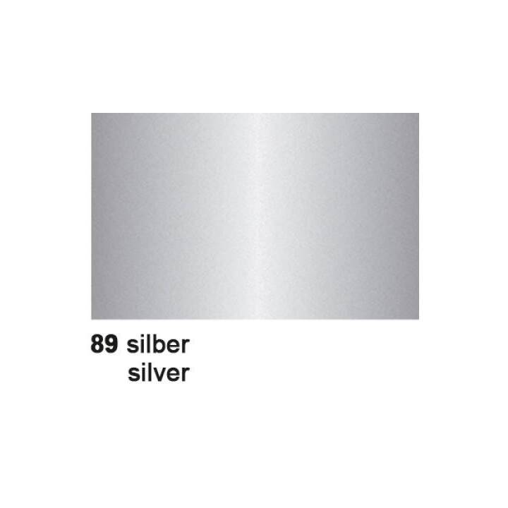 URSUS Tonzeichenpapier 89 (Silber, A4, 100 Stück)