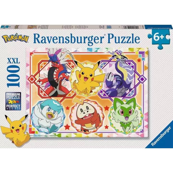 RAVENSBURGER Pokémon Film & Comic Puzzle (100 Stück)