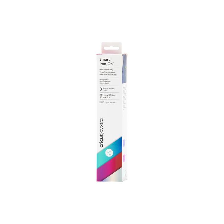 CRICUT Pellicola vinilica Joy Xtra Smart  (24.1 cm x 30.5 cm, Blu, Pink, Multicolore)