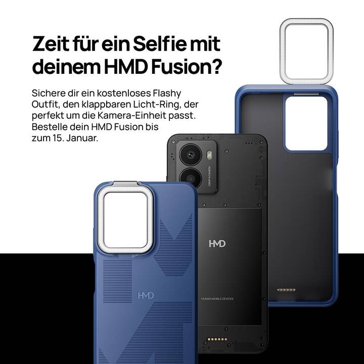 HMD Fusion (128 GB, Nero, 6.56", 108 MP, 5G)