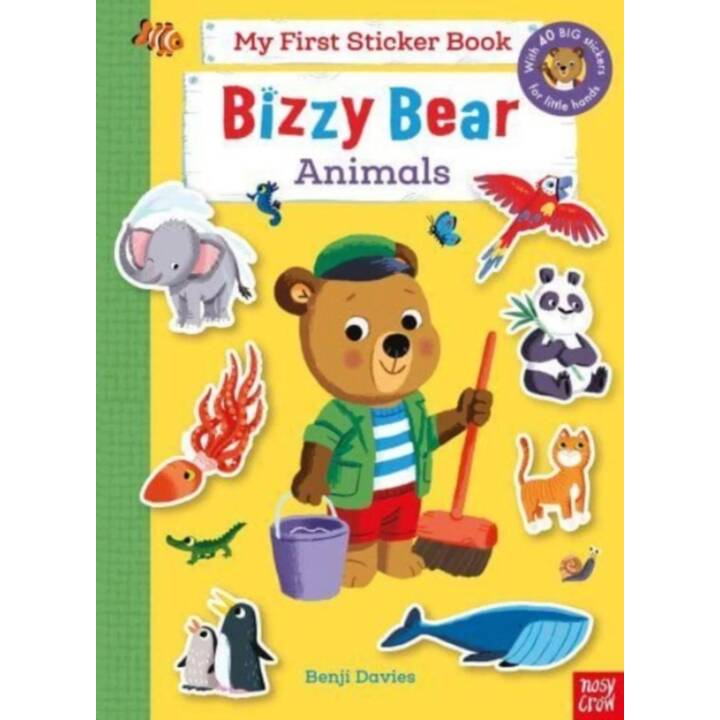 Bizzy Bear: My First Sticker Book Animals