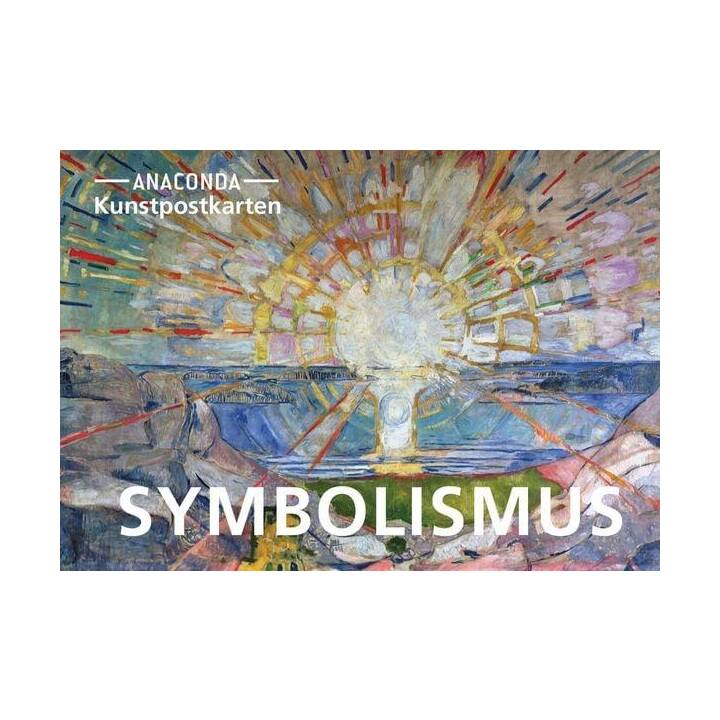 ANACONDA VERLAG Carte postale Symbolismus (Universel, Multicolore)