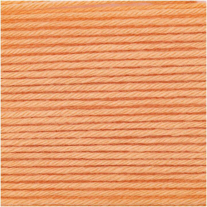RICO DESIGN Wolle (50 g, Orange, Aprikose)
