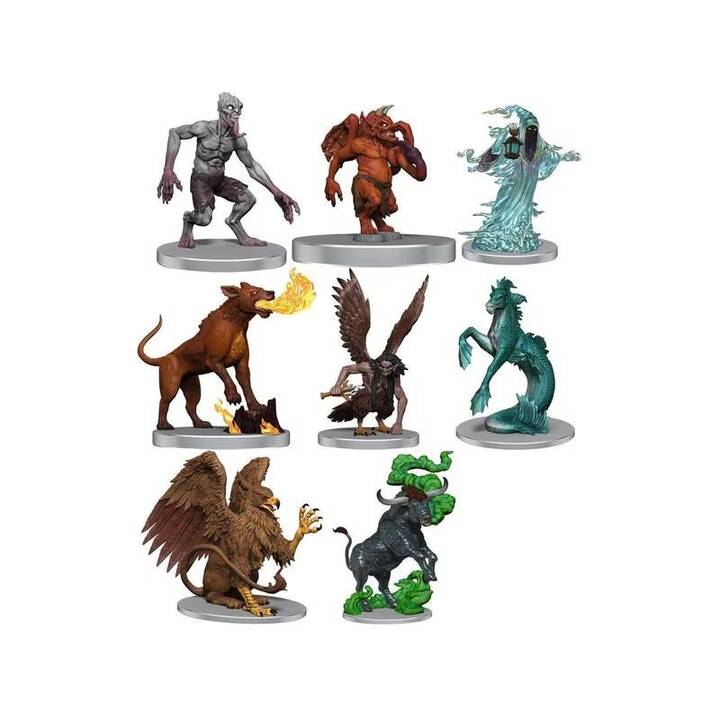 WIZ Set de miniatures Classic Collection Monsters G-J (D&D, 8 Parts)