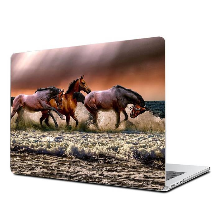 EG Hardcase (Macbook Air 15" M2 2023, Cavallo, Marrone)