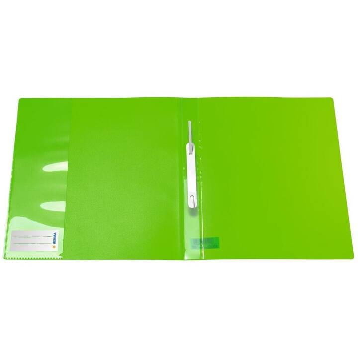 HERMA Cartellina ad aghi (Verde fluo, Verde, A4, 1 pezzo)