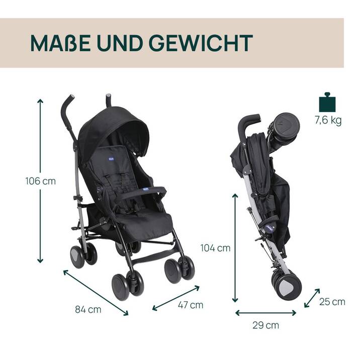 CHICCO Echo Lite (Schwarz)