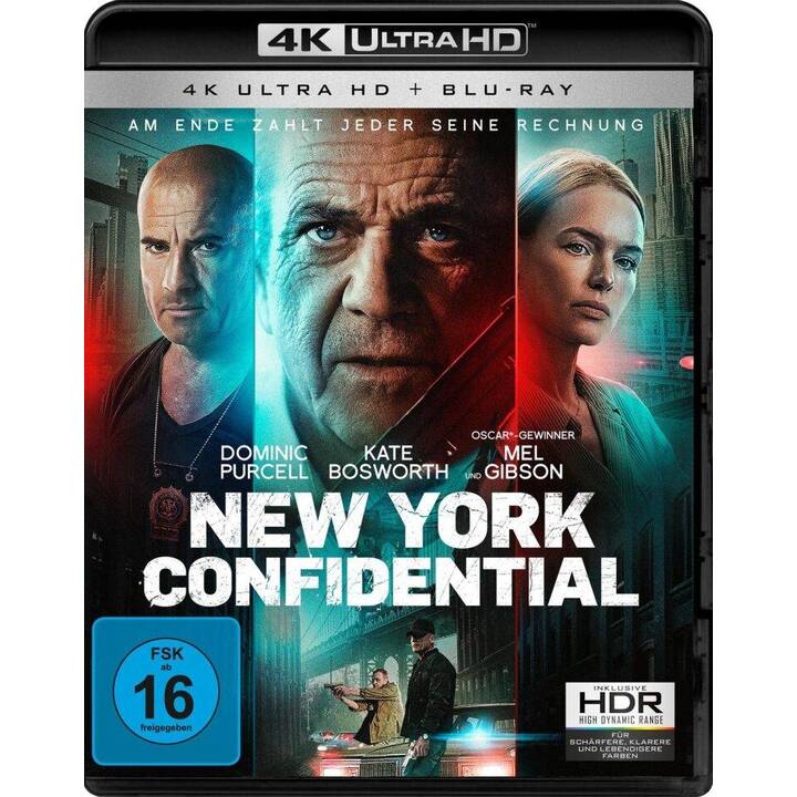 New York Confidential  (4K Ultra HD, DE)