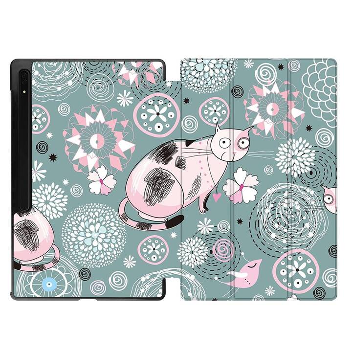 EG Custodia (11", Galaxy Tab S9, Arte, Verde)