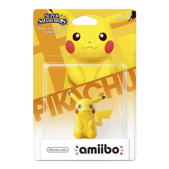NINTENDO Amiibo Smash Pikachu Figures (Nintendo Switch, Jaune, Noir)