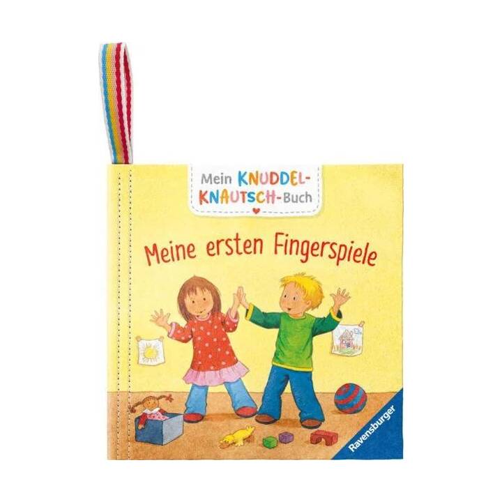 Mein Knuddel-Knautsch-Buch: Meine ersten Fingerspiele; robust, waschbar und federleicht. Praktisch für zu Hause und unterwegs