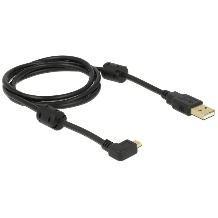 DELOCK USB-Kabel (USB 2.0 Typ-A, Micro USB 2.0 Typ-B, 1 m)