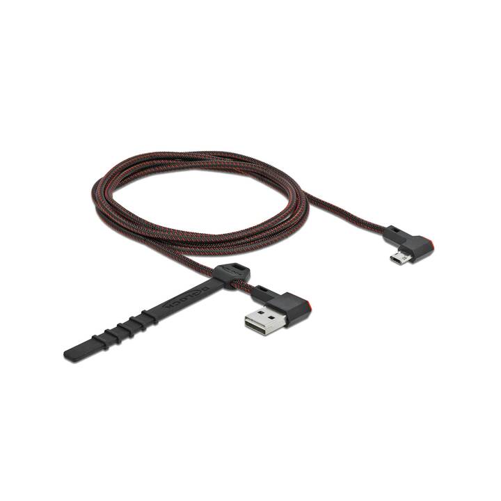 DELOCK USB-Kabel (USB 2.0 Typ-A, MicroUSB B, 1.5 m)