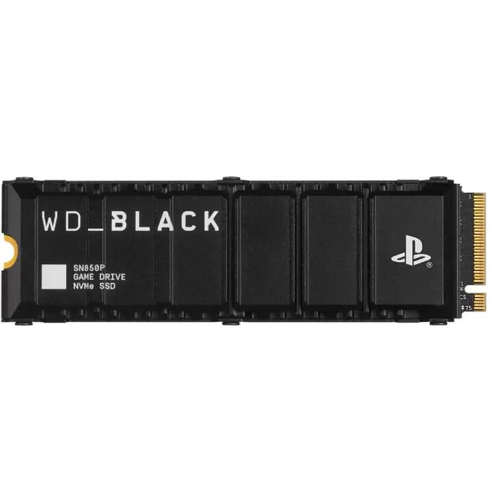 WESTERN DIGITAL Black SN850P (PCI Express, 8000 GB, Schwarz)