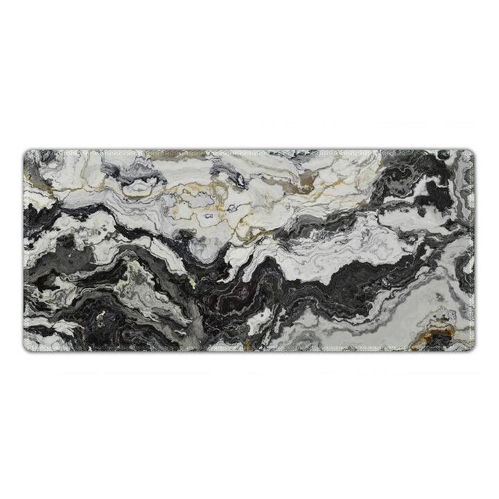 EG Tischset (90x40cm) - grau - marmor