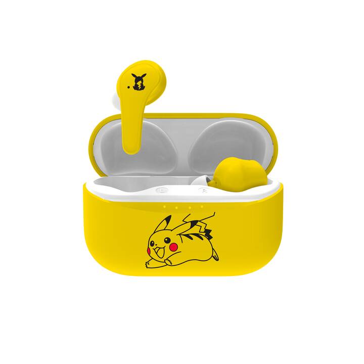 OTL TECHNOLOGIES Pokémon Pikachu Casque d'écoute pour enfants (Bluetooth 5.0, Jaune)