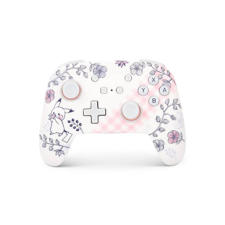 POWER A PikachuG Manette (Blanc, Rose, Multicolore)