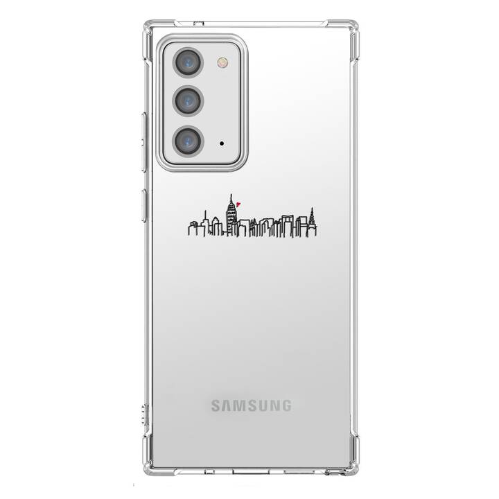 EG Backcover (Galaxy Note 20, Reisen, Transparent)