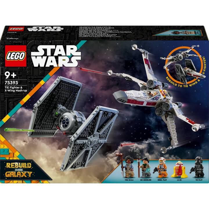 LEGO  Star Wars Mash-up TIE Fighter e X-Wing (75393)