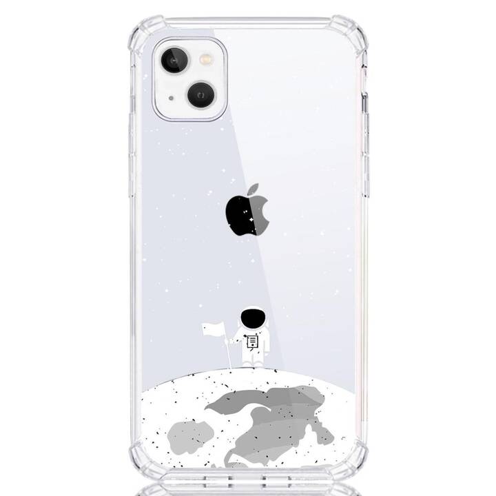 EG Backcover (iPhone 15 Plus, Astronaute, Transparent)