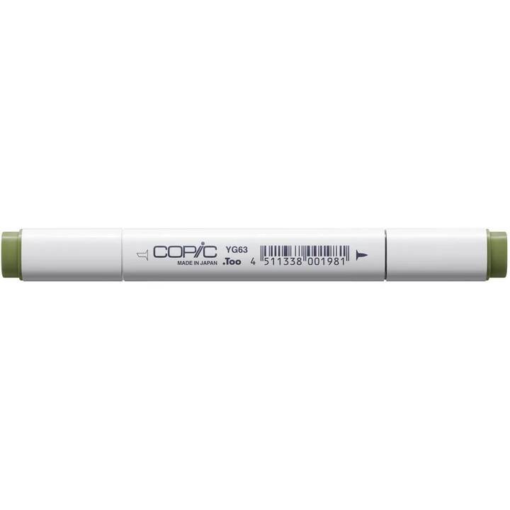 COPIC Grafikmarker Classic YG63 Pea Green (Grün, 1 Stück)