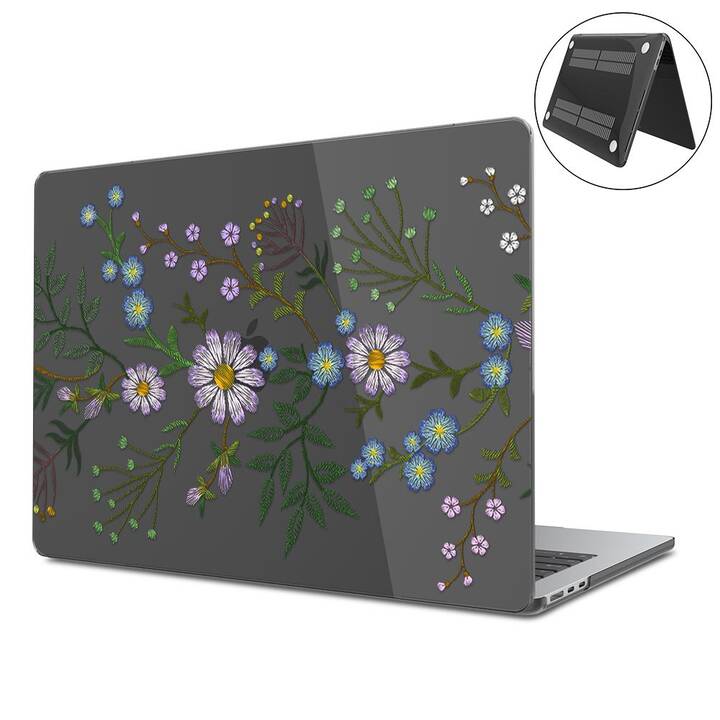 EG Hardcase (MacBook Air 13" M3 2024, Stickerei, Transparent)