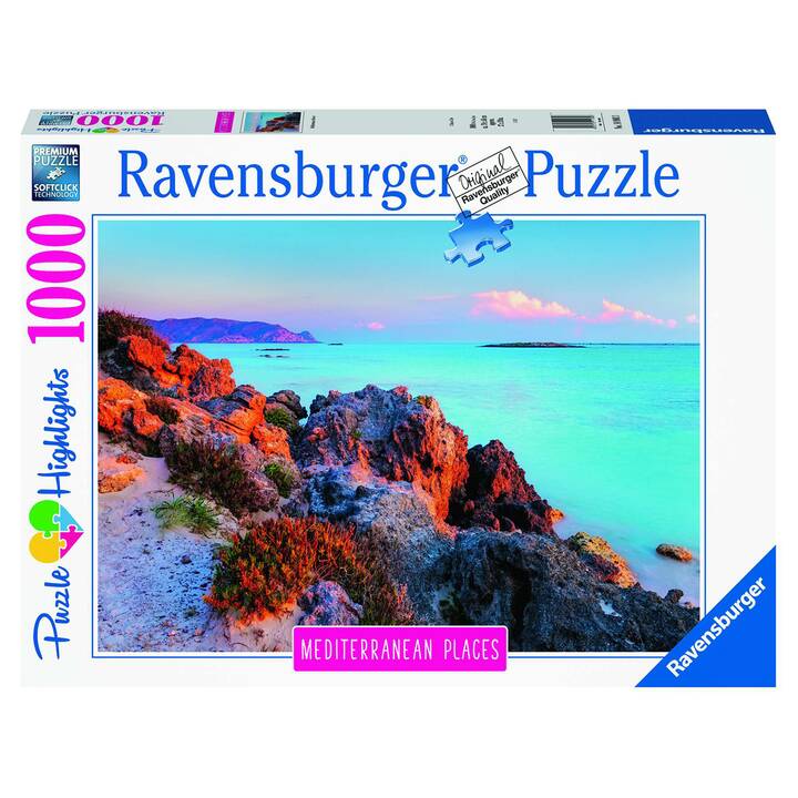 RAVENSBURGER Mediterranean Greece Puzzle (1000 x)