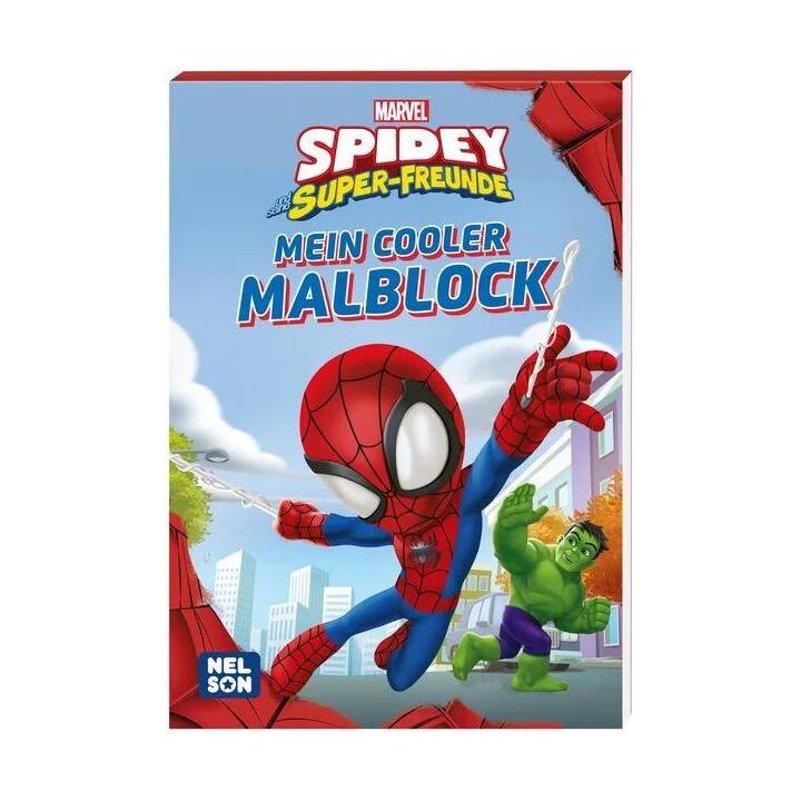 MARVEL Spidey und seine Superfreunde: Mein cooler Malblock