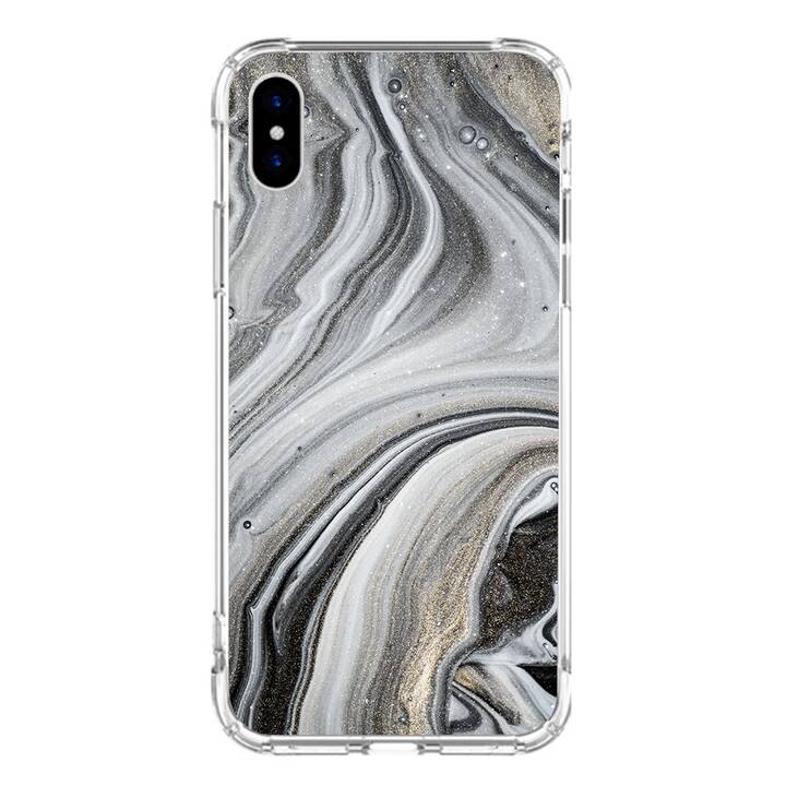 EG MTT Housse pour iPhone XS 5.8" 2018 - marbre