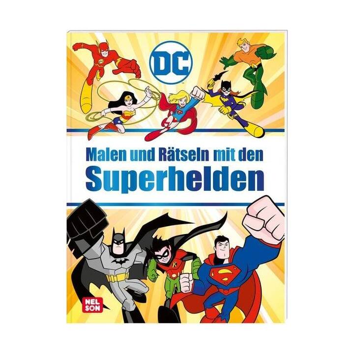 DC Superhelden: Malen und Rätseln mit den Superhelden