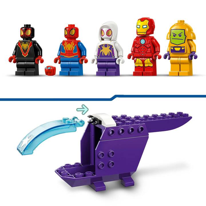 LEGO Marvel Super Heroes Das Hauptquartier von Spideys Team (10794)