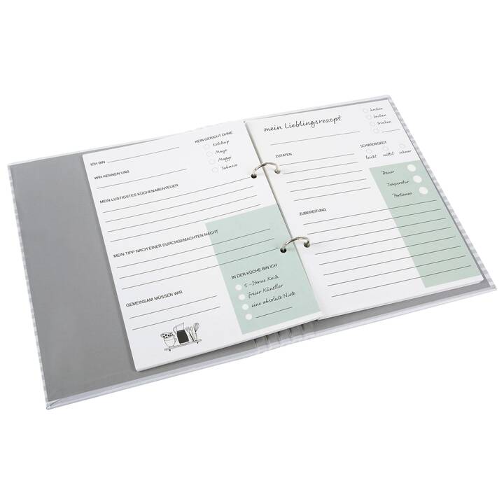 GOLDBUCH Carnets (23 cm x 18.5 cm, Perforé)