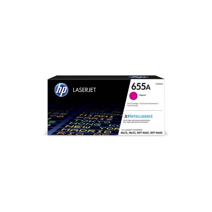 HP 655A (Cartouche individuelle, Magenta)