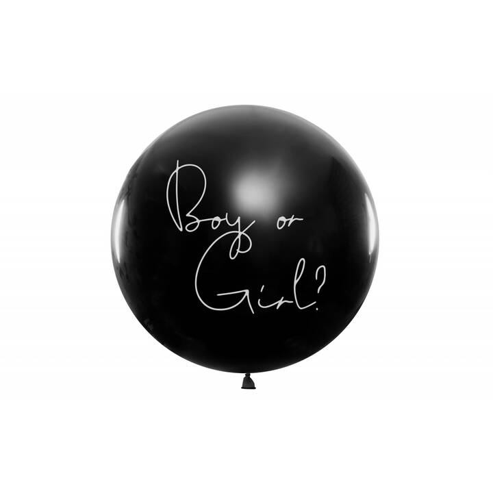 PARTYDECO Ballon Boy or Girl? (100 cm, 1 Stück)