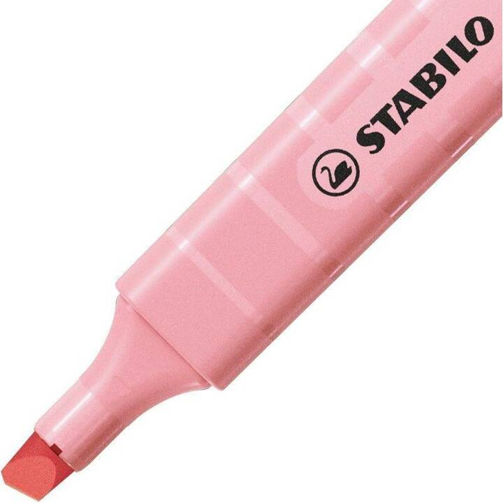 STABILO Textmarker Swing cool (Pastellrosa, 1 Stück)