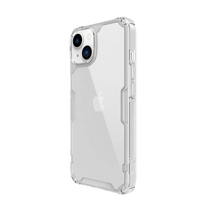 NILLKIN Backcover Nature Soft (iPhone 14, Unicolore, Transparent)