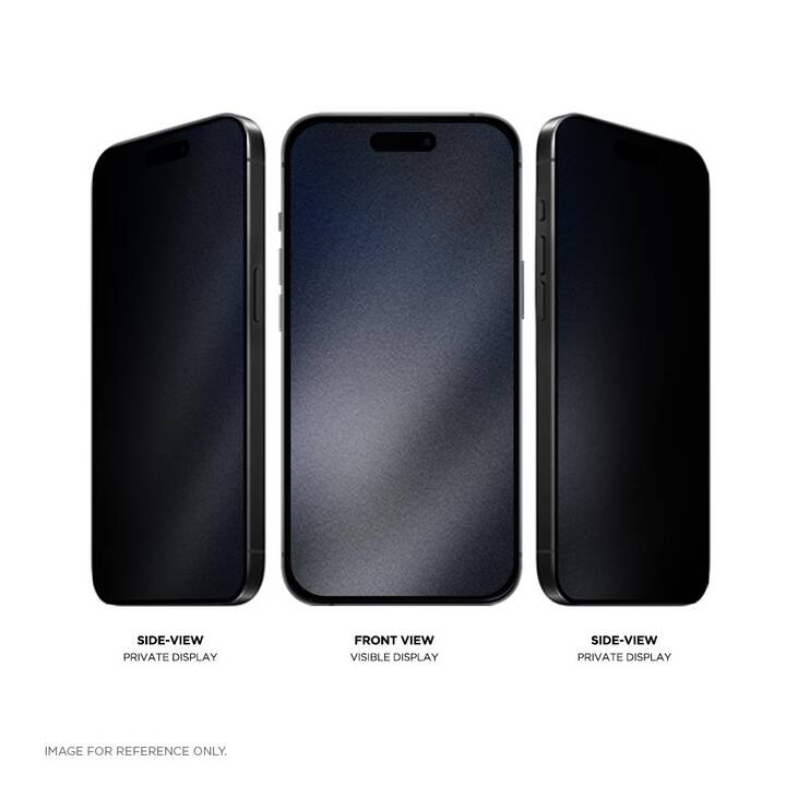 EIGER Verre de protection d'écran Black (iPhone 16 Pro Max, 1 pièce)