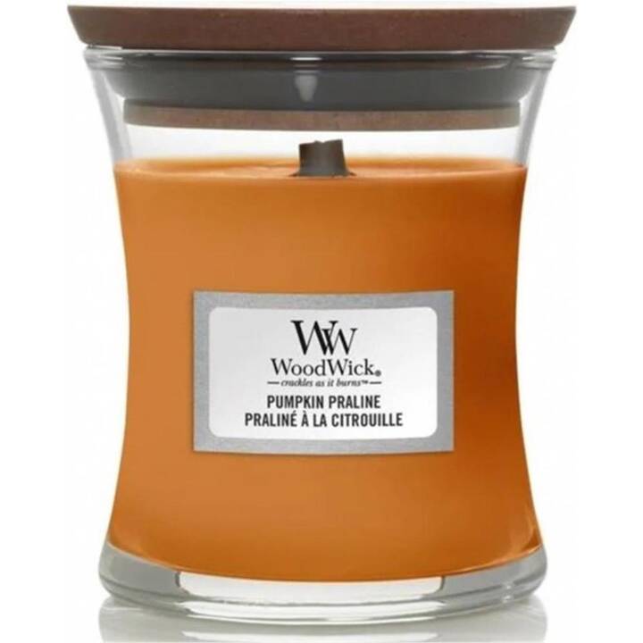 WOODWICK Bougie parfumée Pumpkin Praline