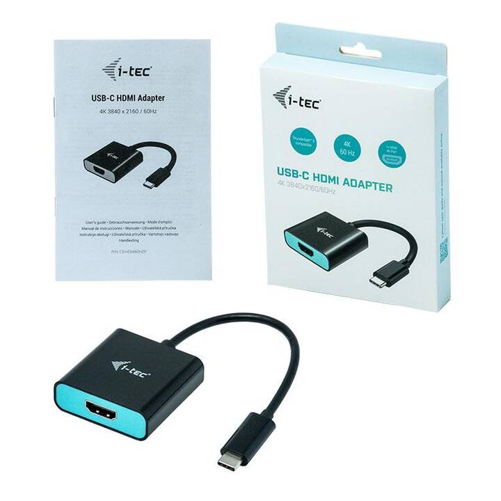 I-TEC C31HDMI60HZP Adaptateur vidéo (USB C)