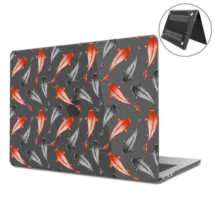 EG Coque rigide (MacBook Air 13" M3 2024, Poisson, Transparent)