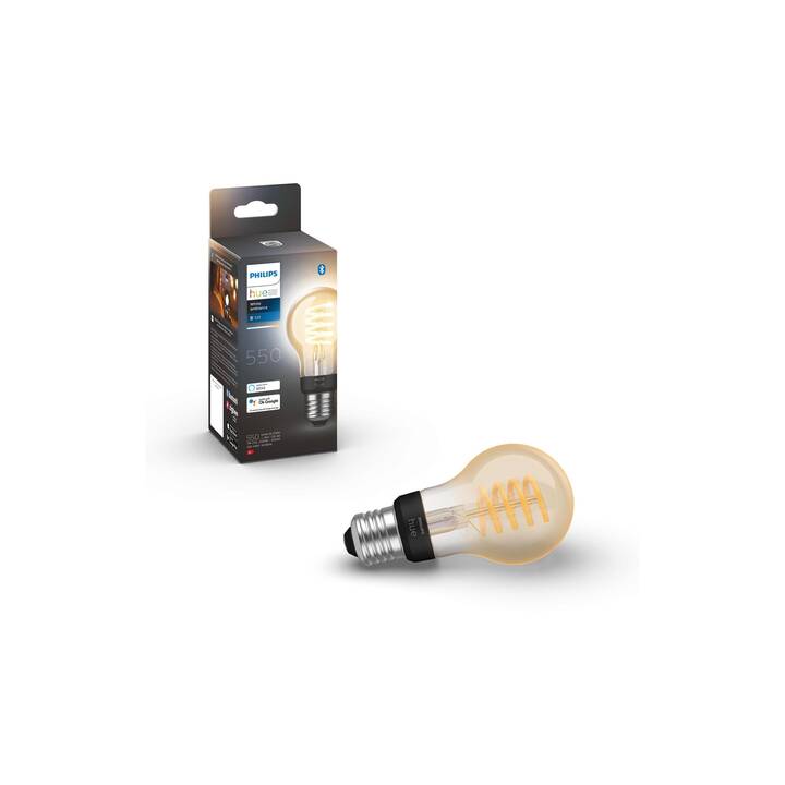 PHILIPS HUE Ampoule LED White Ambiance (E27, Bluetooth, 7 W)