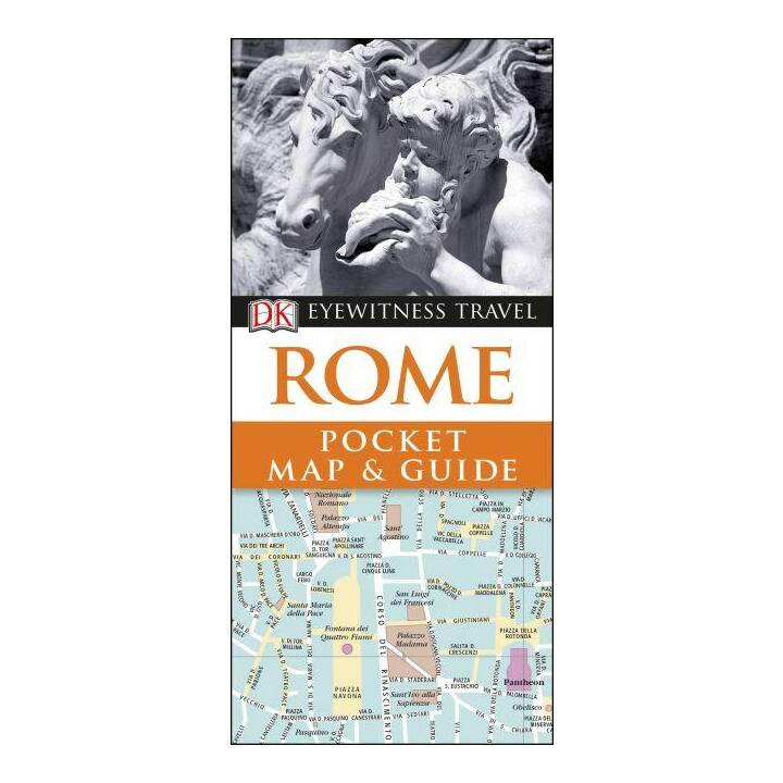 DK Eyewitness Rome Pocket Map and Guide