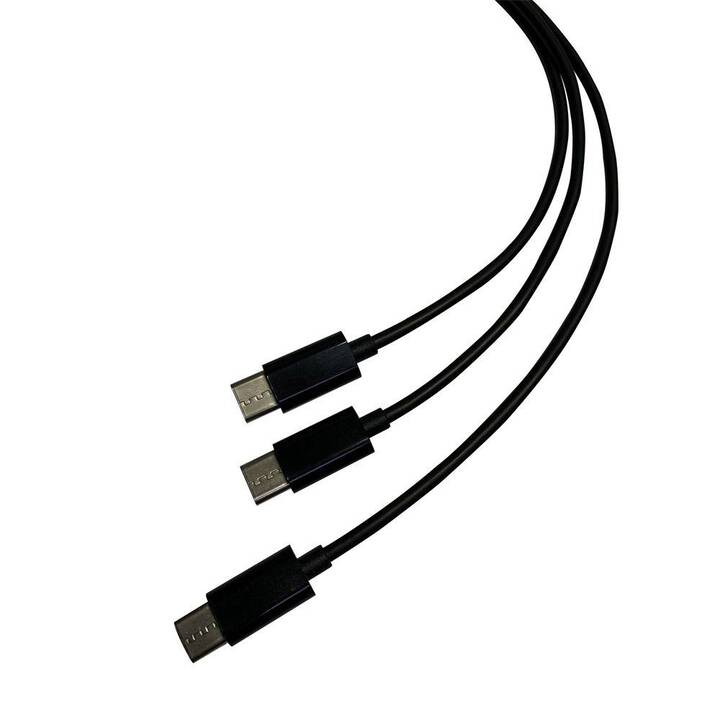 STEELPLAY Kabel (PlayStation 5, Schwarz)